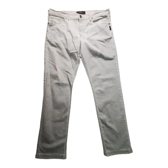 Silver Jeans Co. Eddie Straight Leg Mens Size 36x34 Grey Faded Denim Cotton - Picture 1 of 16
